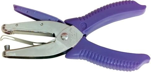 McGill 2" Reach Punchline Hole Punch, 1/8 Inch Round, Chrome/Purple (MCG52400C) in Kuwait