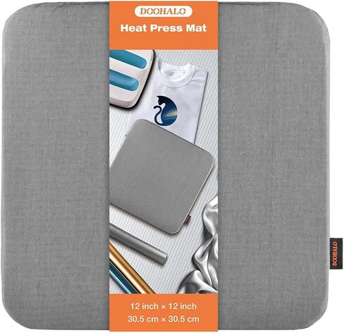 حصيرة الضغط الحراري DOOHALO من أجل Cricut Easy Press Craft Iron-on Mat لآلة الضغط الحراري الكهربائية لقمصان النقل العازلة للكي من الفينيل ومشروع الفينيل HTV in Kuwait