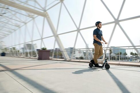 Razor A5 Air Kick Scooter for Kids Ages 8+ - Extra-Long Deck, 8" Pneumatic Rubber Wheels, Foldable, Anti-Rattle Handlebars, For Riders up to 220 lbs in Kuwait
