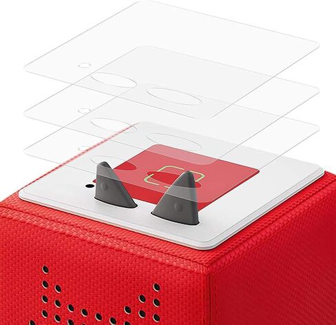 Set of 3 Transparent Protective Films, Accessory for The Toniebox, Transparent Film,, Transparent Protective Cover (3 Pieces) in Kuwait