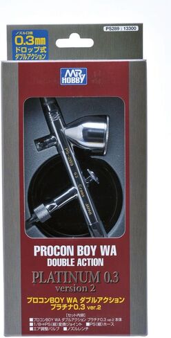 GSI Creos - Mr. Procon Boy WA Platinum Airbrush with Air Up System 0.3mm, Mr. Hobby in Kuwait