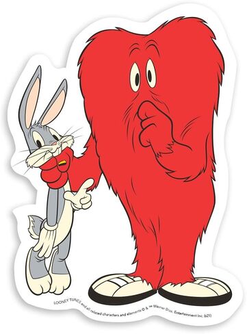 Paper House Productions Looney Tunes 4-Piece Die-Cut 3" Vinyl Sticker Assortment in Kuwait