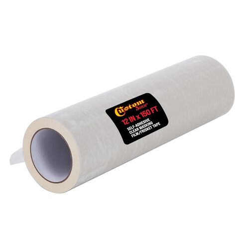 Custom Shop 6" x 150' Roll of Semi-Transparent Masking Film/Frisket for Artists, Airbrush Graphics, Automotive, Motorcycle - Tracing, Cutting Templates, Stencil Making, Lettering, Design Transfer in Kuwait