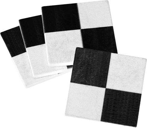 jojofuny 18Pcs Dollhouse Floorboard, 1.18 Inch Mini Floor Sheet, Wood Dollhouse Flooring Decorations, Doll House Furniture Accessories for Kids, Black in Kuwait