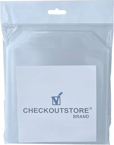 CheckOutStore 50 Stamp & Die & Stencil Clear Storage Pockets (6 3/4 x 6 3/4) in Kuwait