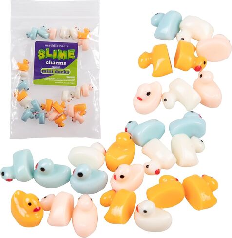 diy Scrabooking Charms - 25pc Cute Mini Ducks - Great for Arts and Crafts, School Projects, Scrapbooking Beads, DIY Decorations, Ornament Embellishments, Resin- Fun for Adults and Kids… in Kuwait
