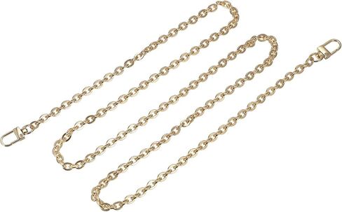uxcell Purse Chain Strap - Flat Chain Strap Handbag Chain Accessories Purse Straps Shoulder Cross Body Replacement Strap in Kuwait