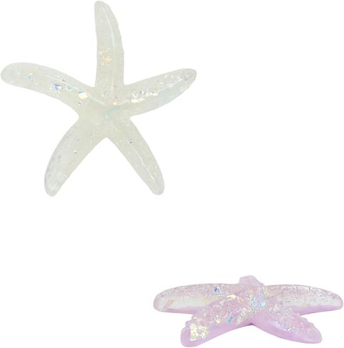Semetall Slime Charms 20 Pcs Starfish Shape Ornaments Resin Flat Back for Scrapbooking Craft Decoration and DIY Craft Making in Kuwait