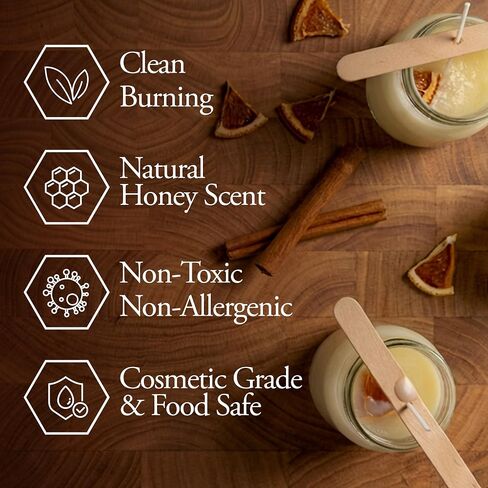 Dutchman’s Gold Canadian Yellow Beeswax Block (454g or 1oz Pack of 12) - Cosmetic-Grade Natural Beeswax for Candle Making, Soap, Crafts, Beauty - Pure Beeswax Bars - Safe and Easy to Melt in Kuwait