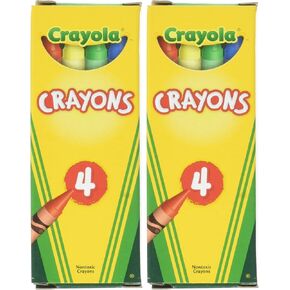 Crayola 4 ct Crayons - 24 Boxes per case Pack in Kuwait