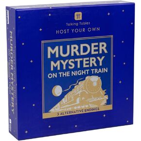 Talking Tables Reusable Murder Mystery on The Train Game Kit Host Your Own Games Night Orient Express 1930s Themed Dinner Party 3 Alternative Endings Fancy Dress Up After Dinners in Kuwait