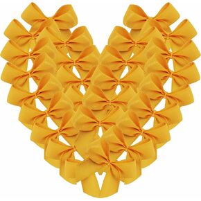 50pcs Tiny 1-Inch Hot Pink Mini Satin Ribbon Bows for Crafts Polyester Double Face Bows Mini Ribbon Bows Appliques for Sewing, Scrap-Booking Baby Shower(Hot.Pink) in Kuwait