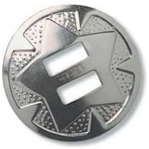 Tandy Leather Star Conchos 1-1/4" (3.2 cm) Nickel Plated 10/pk 1320-02 in Kuwait