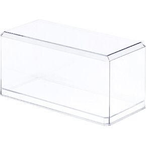 Pioneer Plastics 084C Clear Plastic Beveled Edge Display Case, 3.5" W x 3.75" D x 8" H (Mailer Box) in Kuwait