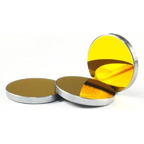DGHUNST 3PCS Laser Si Mirrors Dia. 20mm 0.98inch for CO2 Laser Engraver Cutter 10W-200W, Si Mirror Silicon Material Reflector Lens for CO2 Laser Cutting Engraving Machine in Kuwait