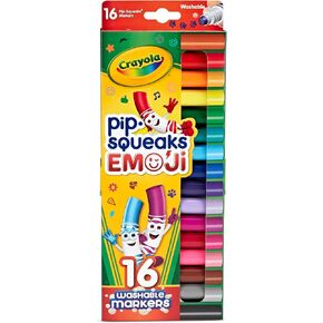Crayola Pip-Squeaks Skinnies Washable Markers, Assorted Colors 16 ea in Kuwait