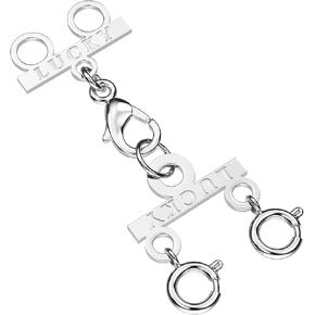 OHINGLT Necklace Extender Magnetic Necklace Clasps and Closures,Adjustable Necklace Extenders Gold and Silver Chain Extension for Necklaces Magnetic Clasps in Kuwait