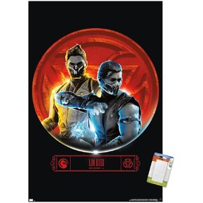 Trends International Mortal Kombat 1 - Lin Kuei Wall Poster, 22.37" x 34.00", Premium Unframed Version in Kuwait