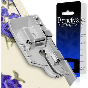 Distinctive 1-4 (Quarter Inch) Quilting Sewing Machine Presser Foot with Edge Guide - Fits All Low Shank Snap-On Singer*, Brother, Babylock, Janome, Kenmore, White, Juki, Simplicity, Elna and More! in Kuwait