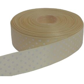 Polka Dot Grosgrain Ribbon 25 Yard Each Roll 100% Polyester (3/8", Royal Blue) in Kuwait