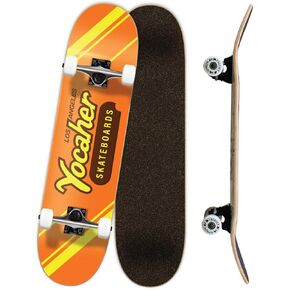 Yocaher Punked Complete Skateboards 7.75" or 8.25" or Mini Cruiser or Micro Cruiser Shapes - Pika, Candy, and Chimp Series in Kuwait