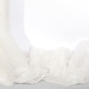 Anderson's White Flame Retardant Gossamer, 59 Inches x 100 Yards, Sheer Fabric for Wedding Decorations, Baby Shower, Gender Reveal, Prom, Homecoming, Event Photo Backdrops, Drapes in Kuwait
