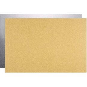HARFINGTON 2pcs Sublimation Metal Blank Photo 4x6 Inch 0.45mm Thickness Waterproof Never Fade Aluminum Metal Business Cards Customize for Heat Transfer Printing Engraving, Old Gold in Kuwait