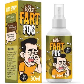 DEANCO Fart Fog -Giant 75 ML- Fart Spray Extra Strong - Smells Like Cow Poo - Non Toxic - Practical Jokes - April Fools in Kuwait