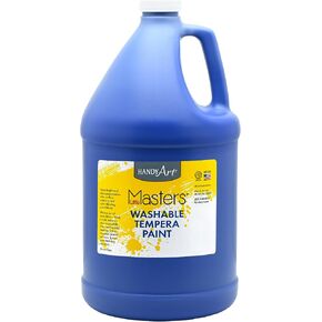 Handy Art Little Masters Washable Tempera Paint, Light Blue, Gallon, 128 oz., 1 Gallon (Pack of 1) in Kuwait