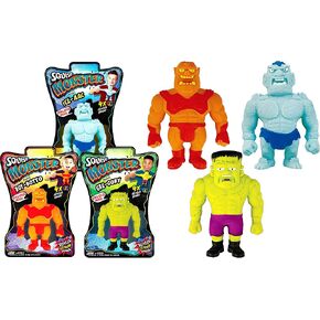 JA-RU Stretchy Monster Toy 3.5" Tall (1 Monsters Assorted) Halloween Action Figures Squish Pull Fidget Toy Stretching 400% his Size Anxiety Calming Stress Toy for Kid & Boy Toys Party Favor 4303-1s in Kuwait
