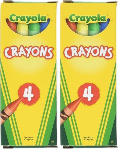 Crayola 4 ct Crayons - 24 Boxes per case Pack in Kuwait