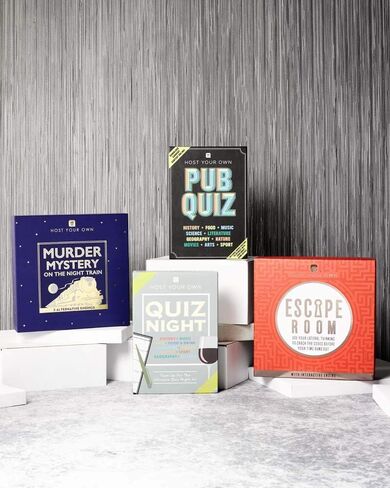Talking Tables Reusable Murder Mystery on The Train Game Kit Host Your Own Games Night Orient Express 1930s Themed Dinner Party 3 Alternative Endings Fancy Dress Up After Dinners in Kuwait