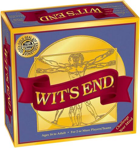 Wit's End — A Smart, Mind-Bending Trivia & Brain Teaser Game That Will Challenge Your Wits & Knowledge — Adult & Family Night Fun in Kuwait