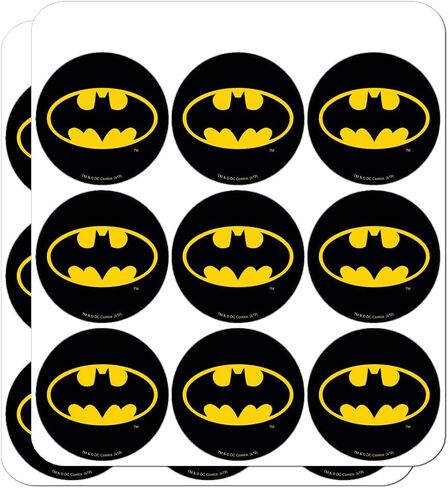 Batman Classic Bat Shield Logo Planner Calendar Scrapbooking Crafting Stickers in Kuwait