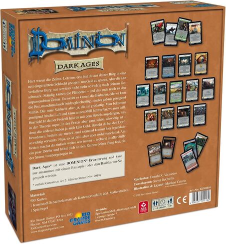 Rio Grande Games Dominion Dark Ages Expansion in Kuwait