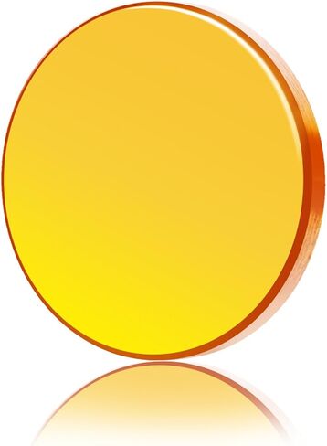 Qding 12mm CO2 Laser Lens,Focus Lens 50.8mm Laser Mirror,ZnSe Laser Focal Lens for CO2 Laser Engraving Cutting Machine in Kuwait