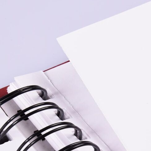 دفاتر رسم متينة من KAISA مقاس 5.5x8.5 بوصة لوحة ورق رسم خالية من الأحماض، كتب رسم صغيرة محمولة 80 ورقة وسادتان، KSU-07518 in Kuwait