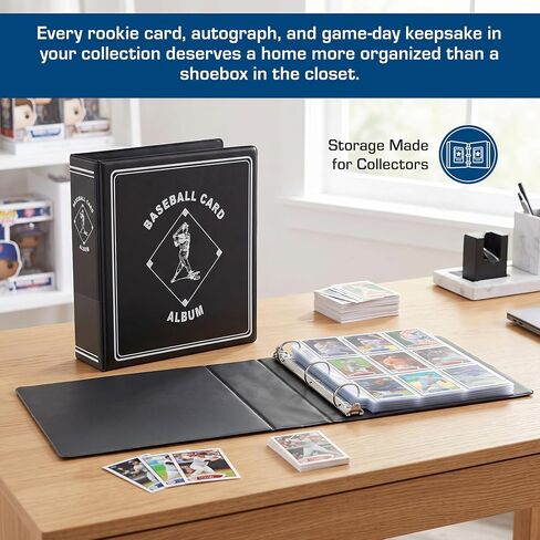 BCW Supplies Baseball Black 3" Album in Kuwait