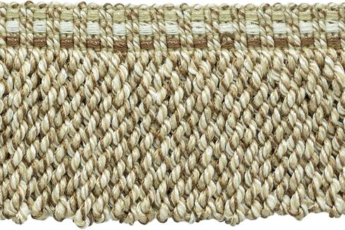 DÉCOPRO 3" (7.5cm) Long Veranda Collection Fancy Knitted Bullion Fringe Trim (BFV3), Frost Green Multicolor #VNT32 (Light Green, Blue Green, Yellow Green) 5 Yards (15 ft/4.5m) in Kuwait