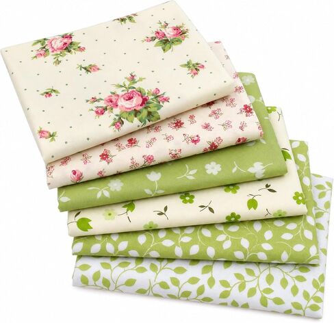 iNee Gray Blue Fat Quarters Quilting Fabric Bundles, Sewing Fabric for Quilting Craftting,18 x 22 inches (Gray Blue) in Kuwait