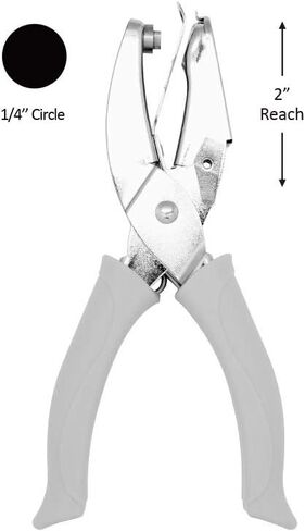 Bira Craft Extra Length 2 inch Reach Hand Punch, Valentine's Day Punch, for Paper Crafting Scrapbooking (1/8" Heart) in Kuwait