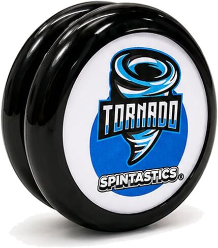 Tornado - Looping Yo-Yo, Classic Shape, Ball-Bearing Axle, Designed by World Yo-Yo Champion, (Black2) in Kuwait