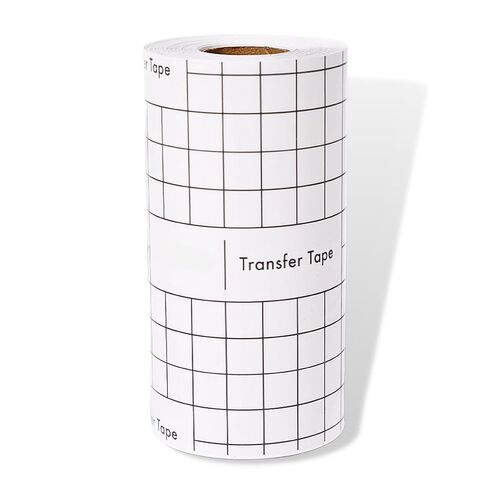 Strong Grip Transfer Tape for Vinyl - 5.5" x 50' Vinyl Transfer Paper Transfer Tape w/Blue Alignment Grid - Clear Transfer Tape for Cricut Vinyl Rolls - Vinyl Tape for Decals, Crafts, Windows & Mugs in Kuwait