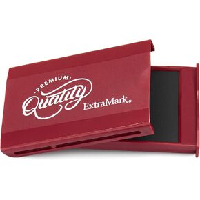 Felt Stamp Pad, with SnapTight Foldable Lid, Size 3"x4" - Black Color in Kuwait