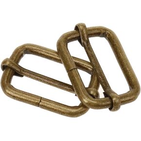 COTOWIN Adjustable Metal Slide Rectangle Buckle,Pack of 20 … in Kuwait