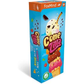 Foxmind Games: ConeZILLA, Ice Cream Memory Card Game, Fun Educational Game for Kids, Family, and Friends, First Player to 10 Scoops Wins, for Ages 6 and Up in Kuwait