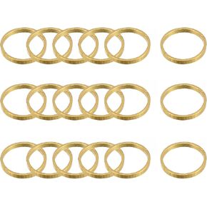 MECCANIXITY Round Earring Beading Hoop Rings, Circle Linking Ring Earring Finding Link Ring for Jewelry Making in Kuwait