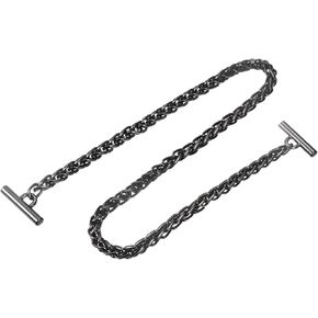uxcell Iron Flat Chain Strap, 55" Handbag Chains Accessories Purse Chain Straps with Toggle Clasps for Shoulder Bags Cross Body DIY, Gold Tone in Kuwait