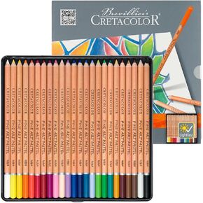 Cretacolor Fine Art Pastel Pencil Set, Set of 24, Multi in Kuwait