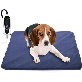 RIOGOO Pet Heating Pad, Electric Heating Pad for Dogs and Cats Indoor Warming Mat with Auto Power Off (X-Large:28" x 18") in Kuwait